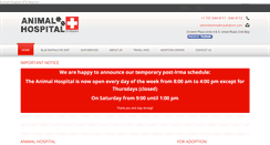Desktop Screenshot of animalhospitalsxm.com